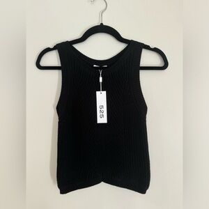 Xs 525 black ribbed sweater vest